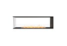 Flex 68PN Flex Fireplace - Ethanol / Black / Installed View by EcoSmart Fire