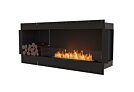 Flex 68SS.BXL Flex Fireplace - Ethanol / Black / Uninstalled View by EcoSmart Fire