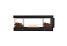 Flex 78PN.BX2 Flex Fireplace - Ethanol / Black / Uninstalled View by EcoSmart Fire