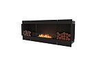 Flex 78SS.BX2 Flex Fireplace - Ethanol / Black / Uninstalled View by EcoSmart Fire