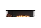 Flex 86 - Ethanol / Black / Installed View by EcoSmart Fire
