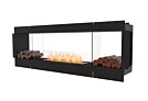Flex 86DB.BX2 Flex Fireplace - Ethanol / Black / Uninstalled View by EcoSmart Fire