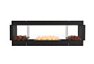 Flex 86DB.BX2 Flex Fireplace - Ethanol / Black / Uninstalled View by EcoSmart Fire