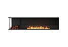 Flex 86LC.BXL Flex Fireplace - Ethanol / Black / Installed View by EcoSmart Fire