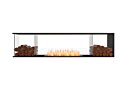 Flex 86PN.BX2 Flex Fireplace - Ethanol / Black / Installed View by EcoSmart Fire