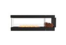 Flex 86PN.BXR Flex Fireplace - Ethanol / Black / Uninstalled View by EcoSmart Fire