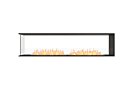 Flex 86PN Flex Fireplace - Ethanol / Black / Installed View by EcoSmart Fire