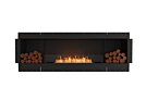 Flex 86SS.BX2 Flex Fireplace - Ethanol / Black / Uninstalled View by EcoSmart Fire
