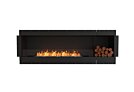 Flex 86SS.BXR Flex Fireplace - Ethanol / Black / Uninstalled View by EcoSmart Fire