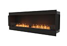 Flex 86SS Flex Fireplace - Ethanol / Black / Uninstalled View by EcoSmart Fire