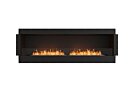 Flex 86SS Flex Fireplace - Ethanol / Black / Uninstalled View by EcoSmart Fire