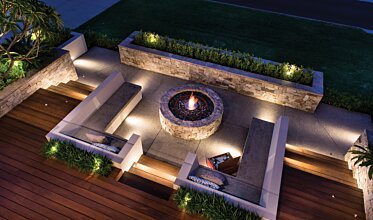 Oswald Down South Home - Outdoor fireplaces