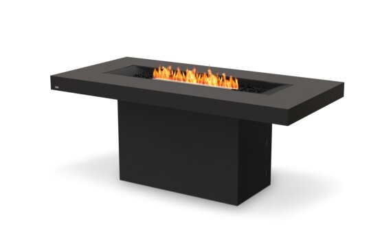 Gin 90 (Bar) Fire Table - Ethanol - Black / Graphite by EcoSmart Fire