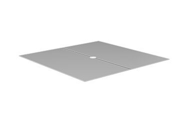 S22 Cover Plate Glass Cover Plate - Studio Image by EcoSmart Fire