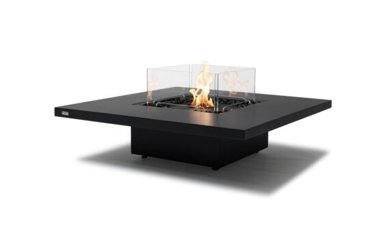 Vertigo 40 Fire Table - Ethanol - Black / Graphite / Included fire screen by EcoSmart Fire