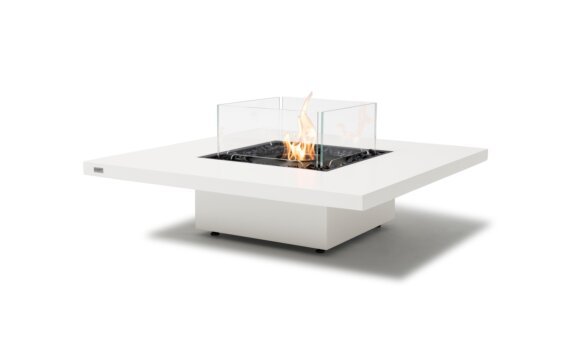 Vertigo 40 Fire Table - Ethanol - Black / Bone / Included fire screen by EcoSmart Fire