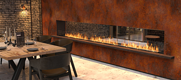 Double Sided Fireplaces